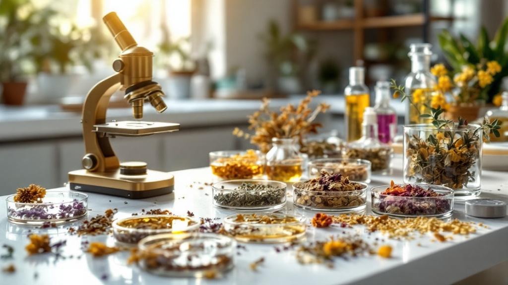 Dr. Anya Sharma in Laboratory