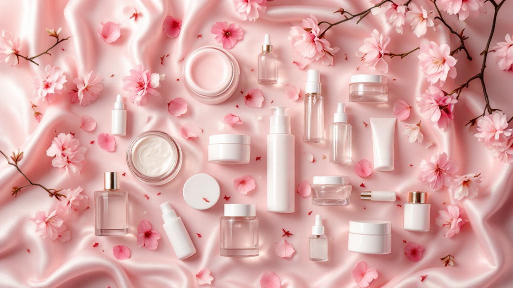 Korean skincare ritual aesthetic