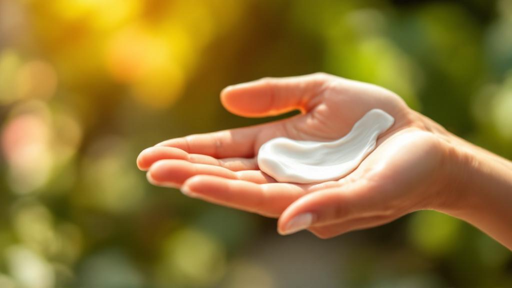 Daily sunscreen application