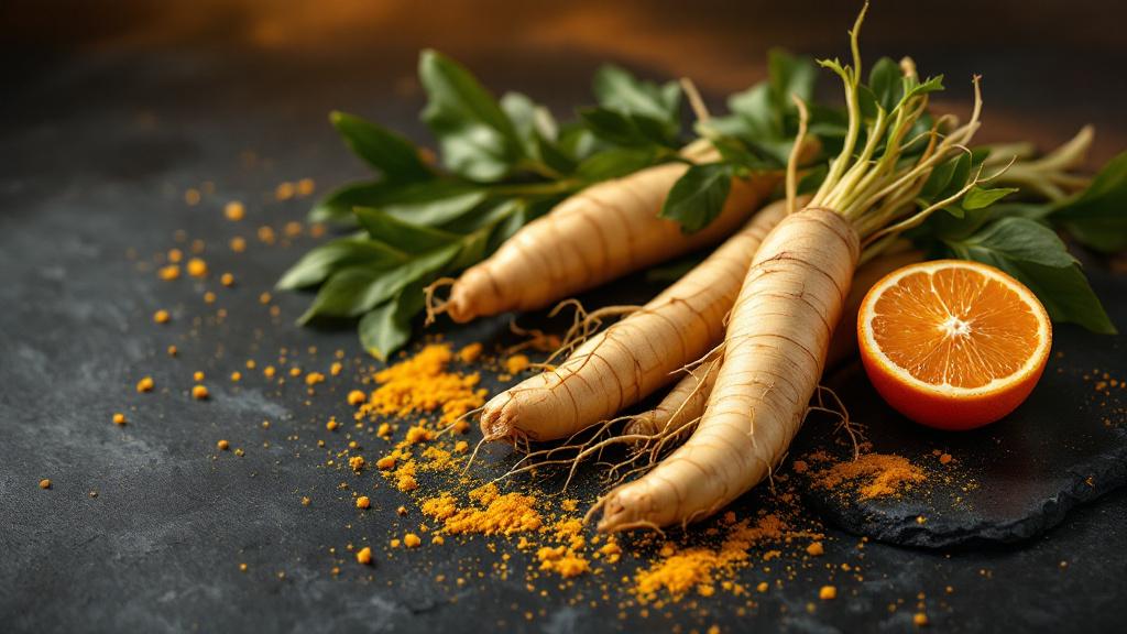 Ginseng and Vitamin C